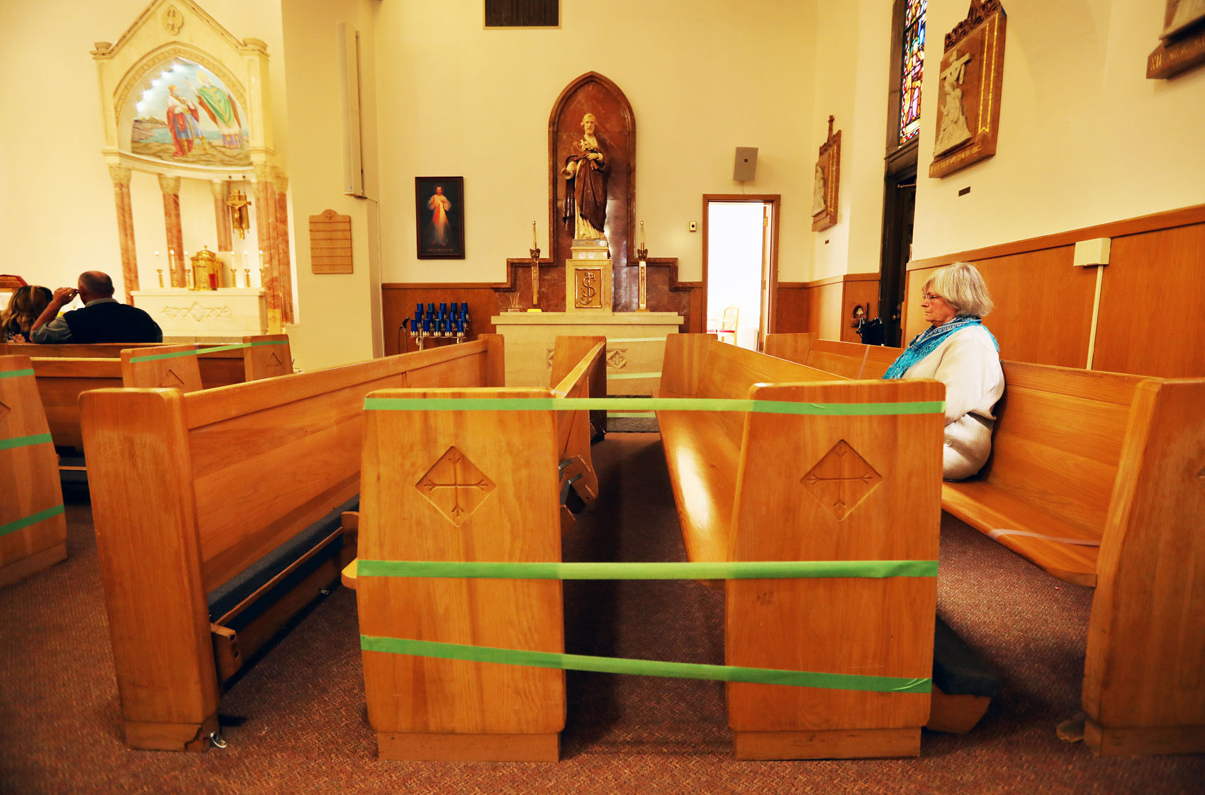 Butte churches open with Catholic Mass - April 2020